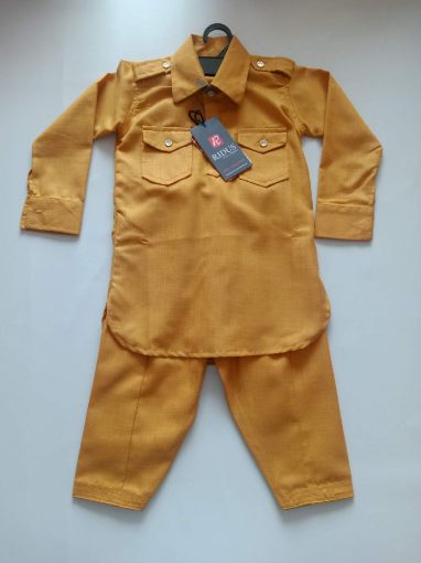 Picture of MDL00450 :: Size:18-24 Months :: Boys Party Wear-Sherwani and Dhoti Sets