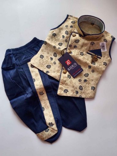 Picture of MDL00465 :: Size:18-24 Months :: Boys Party Wear-Sherwani and Dhoti Sets