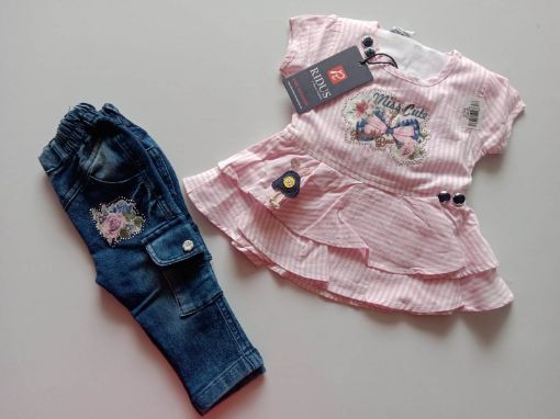 Picture of MDL00474 :: Size:9-12 Months :: Girls Top and Pant Set