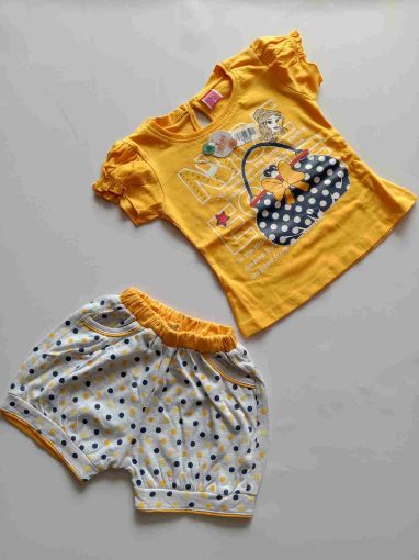 Picture of MDL00320 :: Size:4-5 Years :: Girls Top And Shorts Set