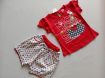 Picture of MDL00320 :: Size:5-6 Years :: Girls Top And Shorts Set