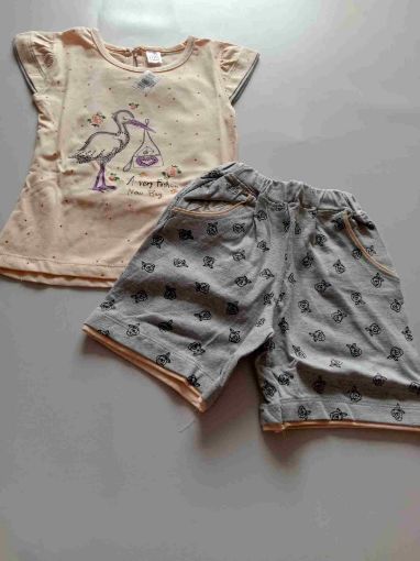 Picture of MDL00339 :: Size:4-5 Years :: Girls Top And Shorts Set