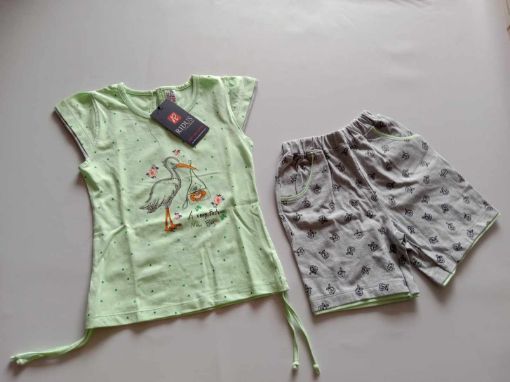 Picture of MDL00339 :: Size:5-6 Years :: Girls Top And Shorts Set