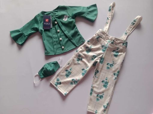 Picture of MDL00269 :: Size:3-4 Years :: Girls Dungarees