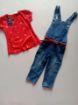 Picture of MDL00211 :: Size:18-24 Months :: Girls Dungarees