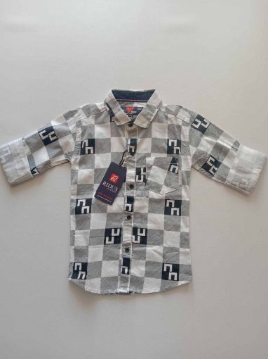 Picture of MDL00233 :: Size:11-12 Years :: Boys Casual Shirts