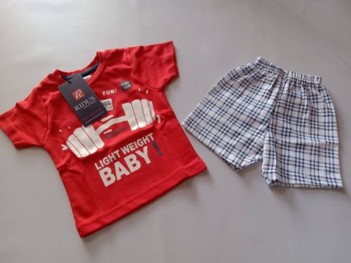 Picture of MDL00670 :: Size:9-12 Months :: Boys-Top & Bottom Set