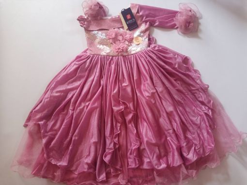 Picture of MDL00817 :: Size:7-8 Years :: Designer Frocks