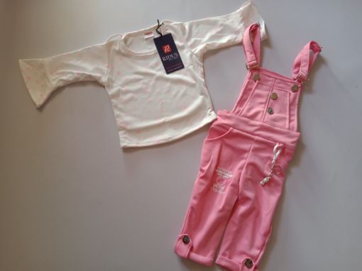 Picture of MDL00973 :: Size:3-4 Years :: Girls Dungarees