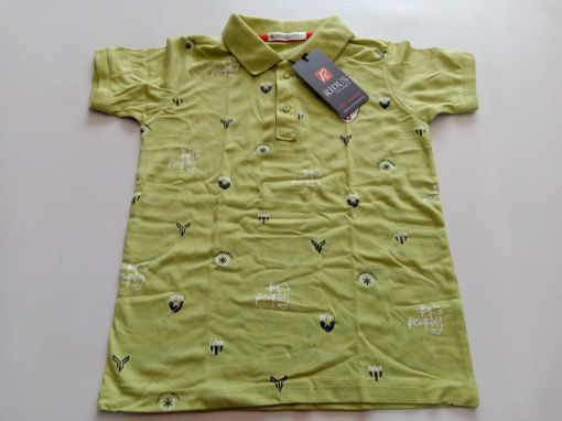 Picture of MDL00091 :: Size:5-6 Years :: Boys T-Shirt (With Collar)