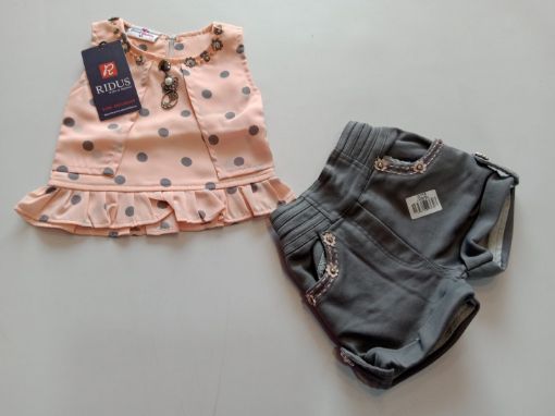 Picture of MDL00336 :: Size:9-12 Months :: Girls Top and Pant Set