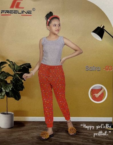 Picture of MDL00915 :: Size:7-8 Years :: Girls Jogger Pants