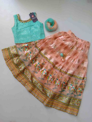 Picture of MDL01181 :: Size:10-11 Years :: Girls Lehenga