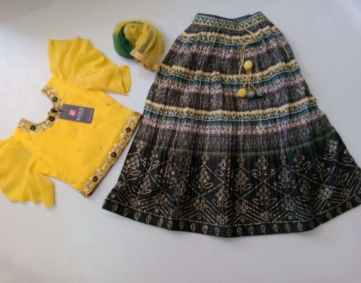 Picture of MDL01182 :: Size:5-6 Years :: Girls Lehenga