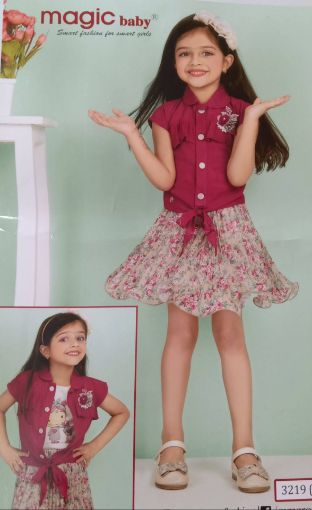 Picture of MDL01202 :: Size:4-5 Years :: Skirt And Top Set