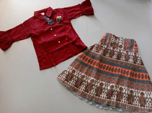 Picture of MDL01207 :: Size:6-7 Years :: Skirt And Top Set