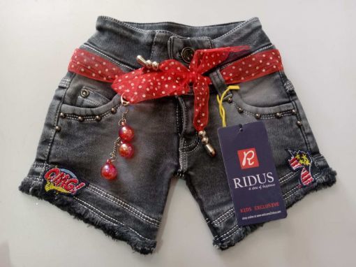 Picture of MDL01209 :: Size:3-4 Years :: Girls Casual Shorts and 3/4th