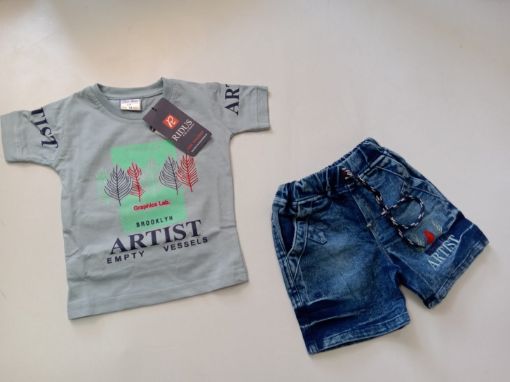 Picture of MDL01248 :: Size:18-24 Months :: Baby Boy T Shirt and Pant Set