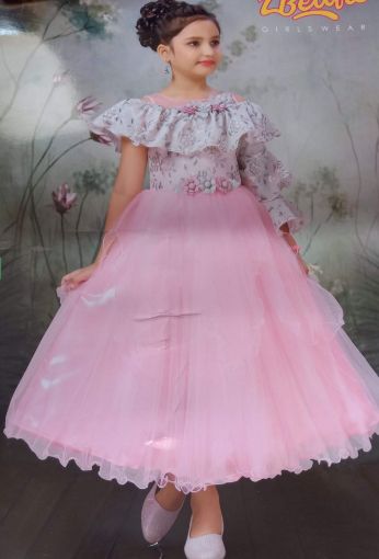 Picture of MDL01465 :: Size:8-9 Years :: Designer Frocks