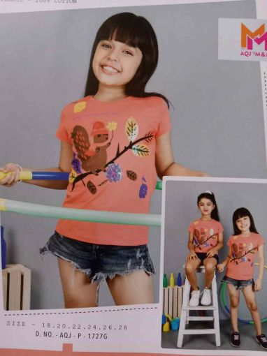 Picture of MDL01559 :: Size:5-6 Years :: Girls T-Shirts