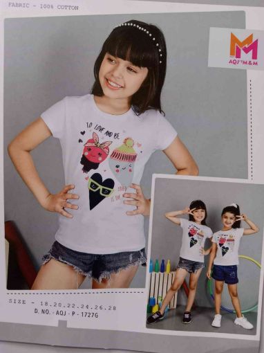 Picture of MDL01559 :: Size:4-5 Years :: Girls T-Shirts