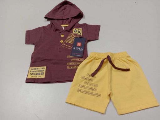 Picture of MDL01613 :: Size:6-9 Months :: Boys-Top & Bottom Set