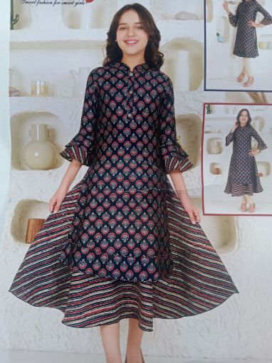 Picture of MDL01683 :: Size:8-9 Years :: Chudidhar