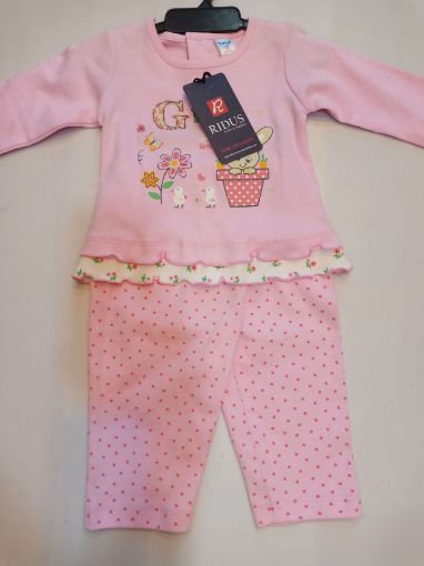 Picture of MDL00673 :: Size:9-12 Months :: Girls Top and Shorts Set