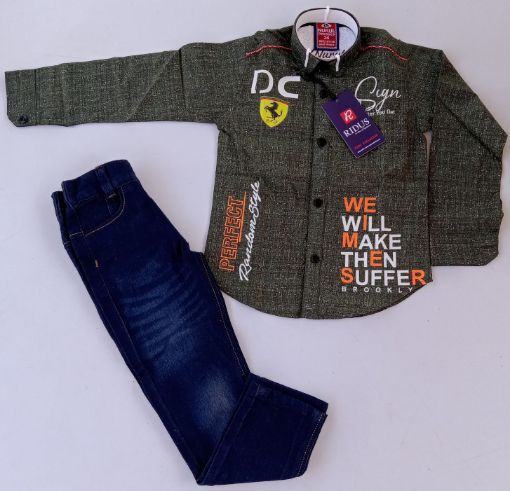 Picture of MDL01830 :: Size:7-8 Years :: Boys Top and Pant Set