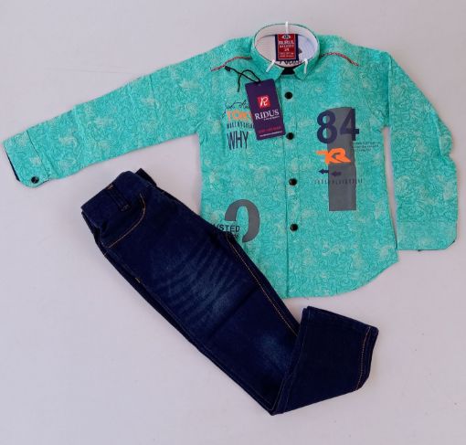 Picture of MDL01831 :: Size:4-5 Years :: Boys Top and Pant Set