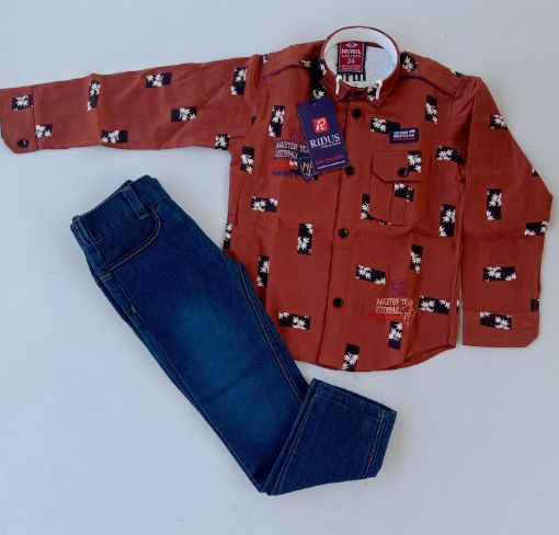 Picture of MDL01832 :: Size:4-5 Years :: Boys Top and Pant Set