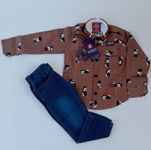 Picture of MDL01832 :: Size:5-6 Years :: Boys Top and Pant Set