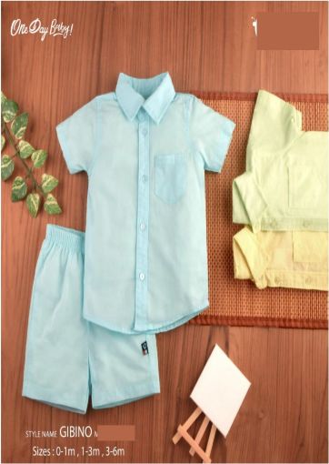 Picture of MDL02022 :: Size:New Born :: Boys-Top & Bottom Set