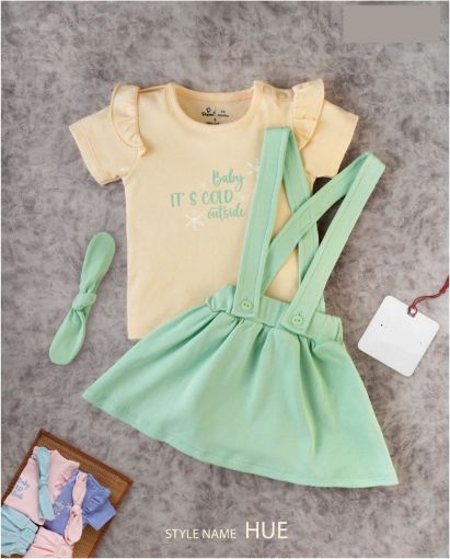 Picture of MDL02026 :: Size:9-12 Months :: Girls Dungarees