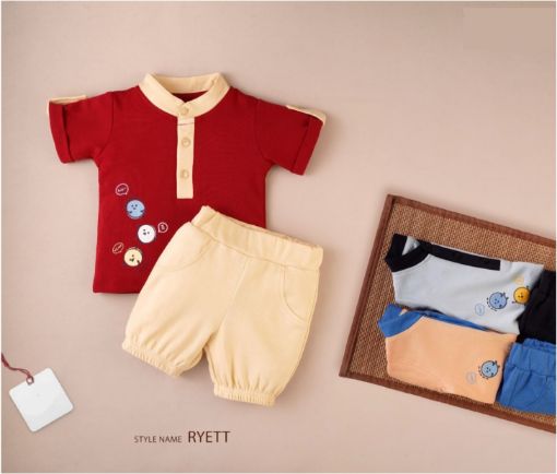 Picture of MDL02035 :: Size:3-6 Months :: Boys-Top & Bottom Set