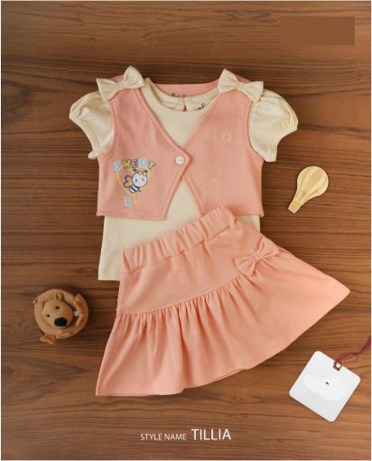 Picture of MDL02038 :: Size:3-6 Months :: Skirt And Top Set