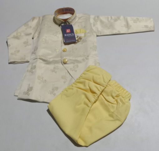 Picture of MDL02052 :: Size:18-24 Months :: Boys Party Wear-Sherwani and Dhoti Sets