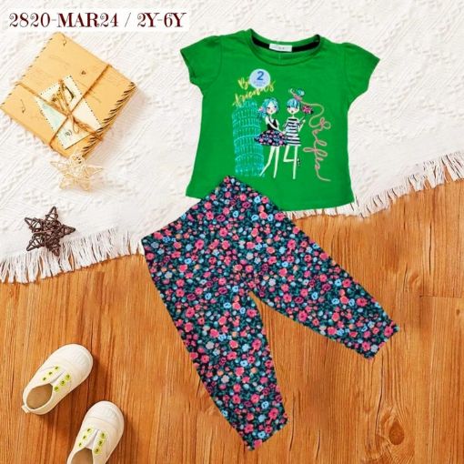 Picture of MDL02105 :: Size:9-12 Months :: Girls Night Suit