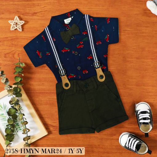 Picture of MDL02118 :: Size:4-5 Years :: Baby Boy-Dungarees