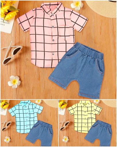 Picture of MDL02127 :: Size:3-4 Years :: Boys-Top & Bottom Set