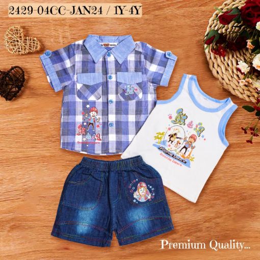 Picture of MDL02137 :: Size:2-3 Years :: Boys-Top & Bottom Set