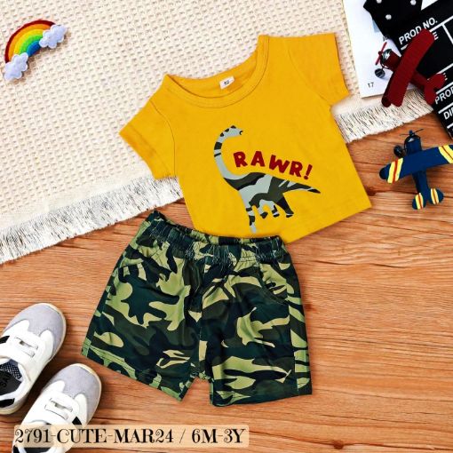 Picture of MDL02157 :: Size:9-12 Months :: Boys-Top & Bottom Set