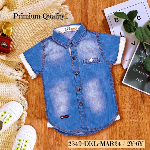 Picture of MDL02159 :: Size:6-7 Years :: Boys Casual Shirts