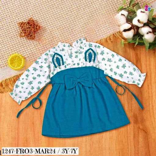 Picture of MDL02160 :: Size:5-6 Years :: Casual Frocks