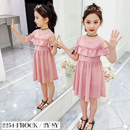 Picture of MDL02162 :: Size:4-5 Years :: Casual Frocks