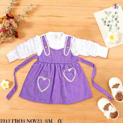 Picture of MDL02164 :: Size:3-4 Years :: Casual Frocks