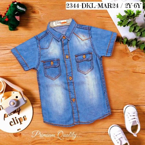 Picture of MDL02167 :: Size:4-5 Years :: Boys Casual Shirts