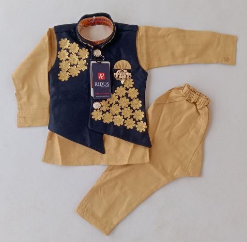 Picture of MDL02053 :: Size:18-24 Months :: Boys Party Wear-Sherwani and Dhoti Sets