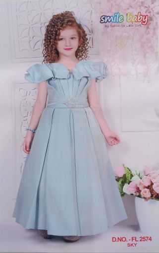 Picture of MDL02226 :: Size:3-4 Years :: Designer Frocks