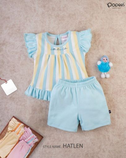 Picture of MDL02391 :: Size:6-9 Months :: Girls Top And Shorts Set